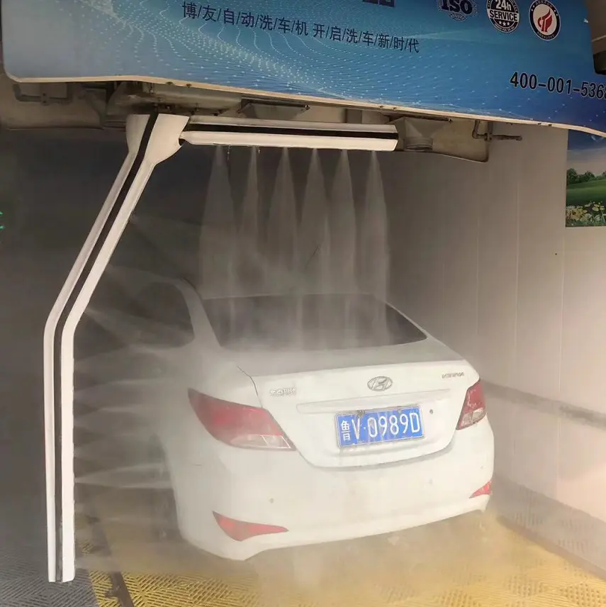 360 fully automatic contactless unattended car washing machine with air drying function