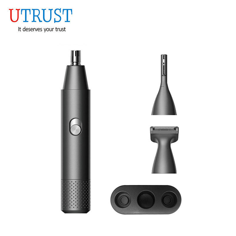 Rechargeable Cordless Black Hair and Beard Trimmer For Men