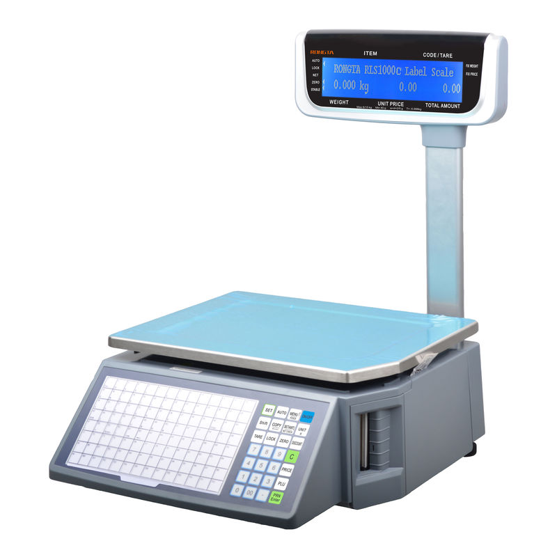 Электронные весы RLS1100C OIML для печати этикеток штрих-кодов, 15 кг, 30 кг, для супермаркетов