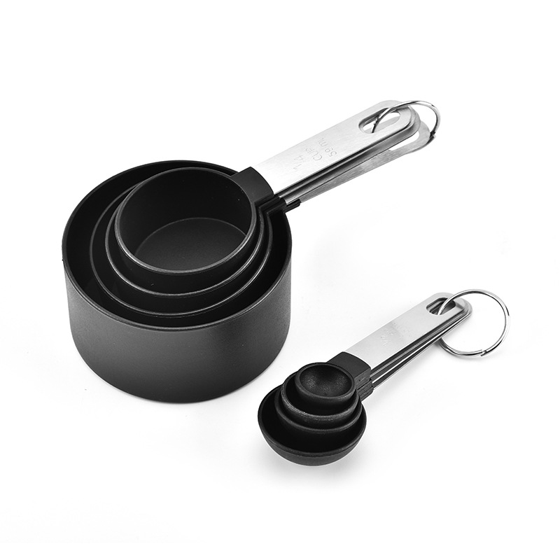 Four Types Of Capacity Plastic Measuring Spoon Kitchen Gadget Set
