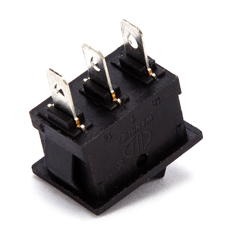 KCD1-102 3 контакта 6a 250v 10a 125v t85 подсветкой кулисный переключатель