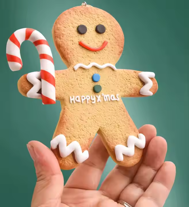 Gingerbread Man Christmas Tree Pendant Christmas Decoration Birthday Gift Creative Decoration