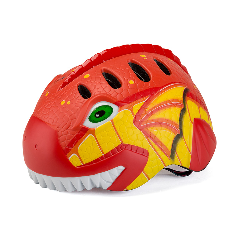 Child Head Protective Riding Helmet Children's Kids Scooter Bicycle Cycling Shark Monster Helmet Bike Bicycle