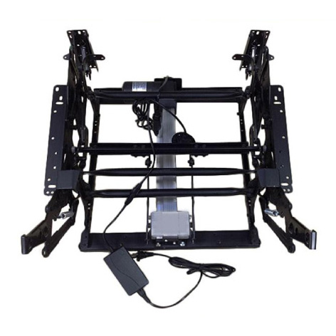 one seat double seats three seats installation motor powder coating black electric recliner chair mechanism parts