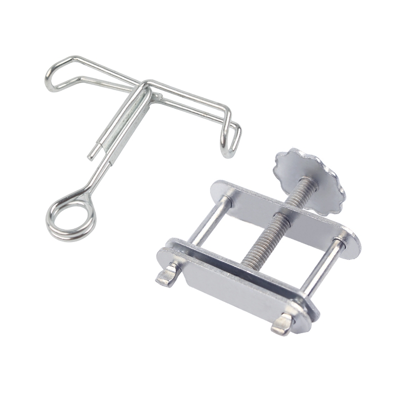 Chemical laboratory instrument stainless steel water stop clamp hose waterproof clamp threaded leather hose clamp