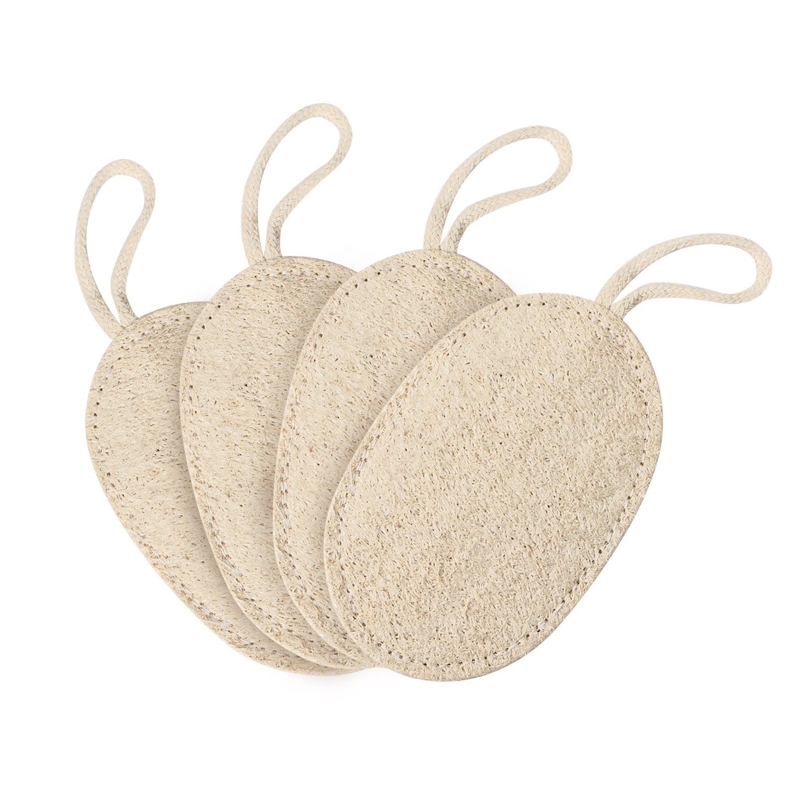 eco friendly biodegradable dishwashing cleaning loofah sponges scouring pads for kitchen