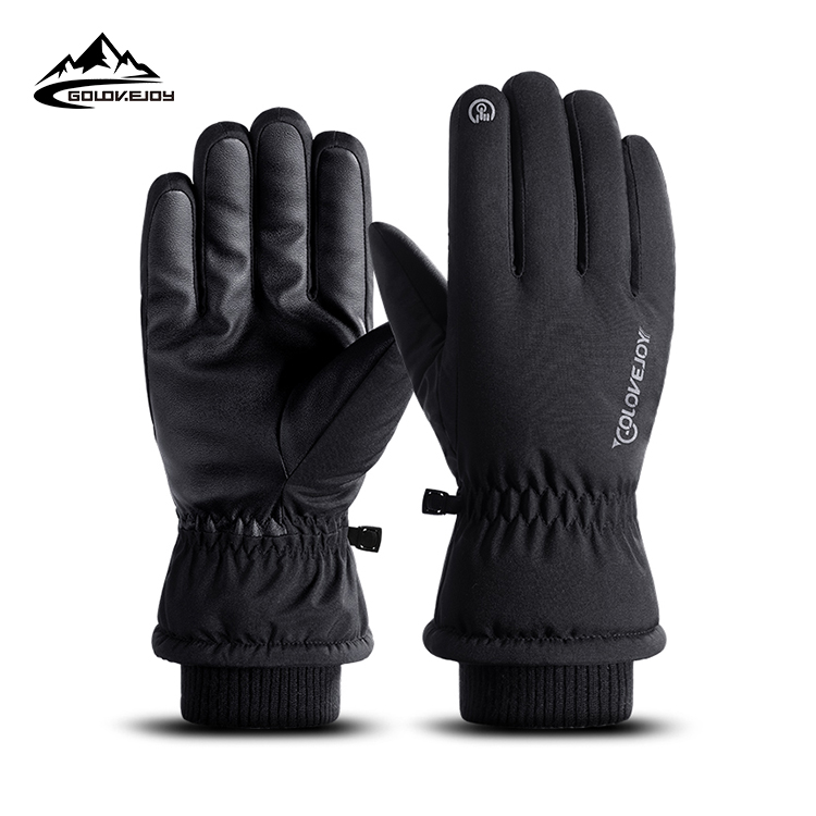 GOLOVEJOY SK19 Wholesale New Hot Unisex Winter Velvet Windproof Warm Sports Cycling Hiking Waterproof Skiing Outdoor Gloves