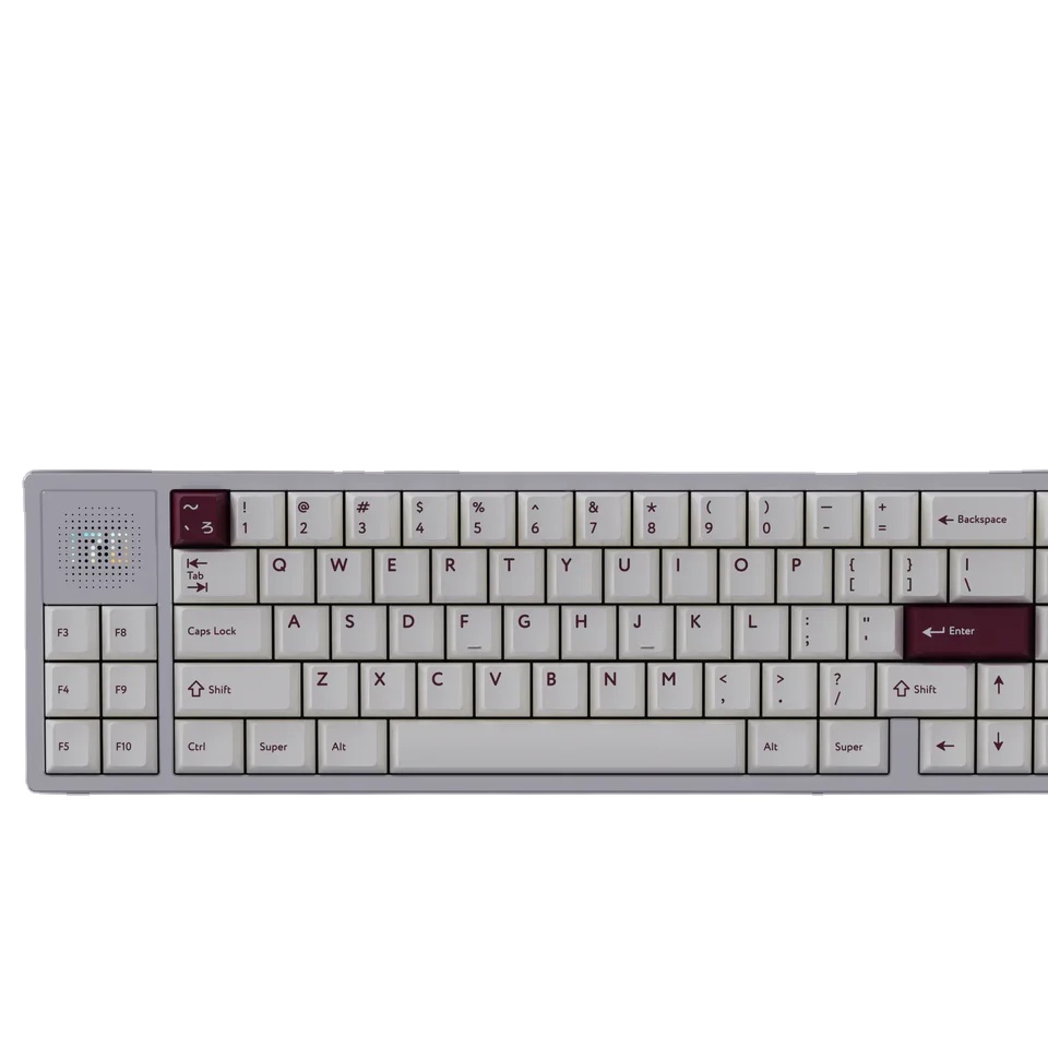 custom anodized multicolor premium CNC mechanical keyboard base aluminum cnc keyboards case supplier