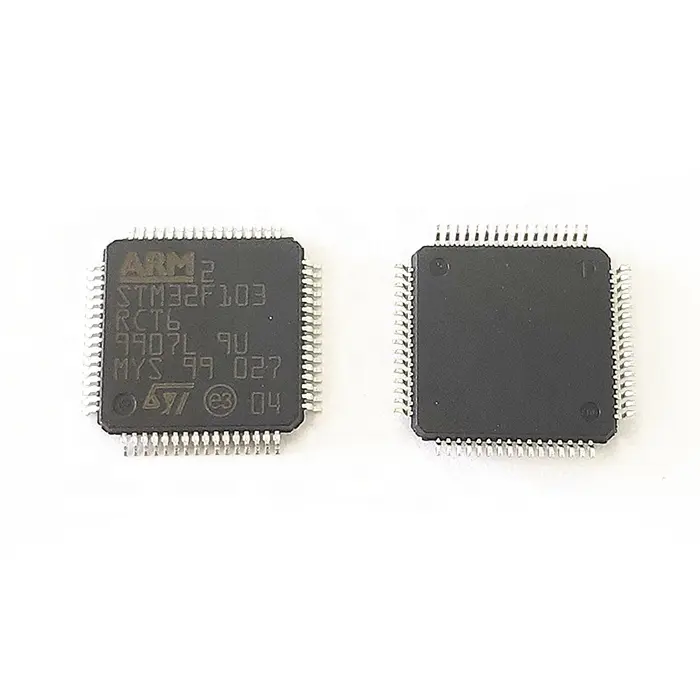 STM32F103RCT6 MCU 32-bit ARM Cortex M3 64-Pin LQFP IC Chip