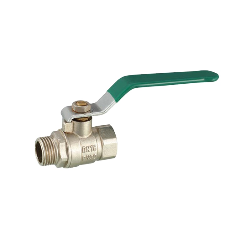 No Lead Packing Gland Straight Polished Hose Bib 3/4 Inch Brass Fitting Water Ball Valve