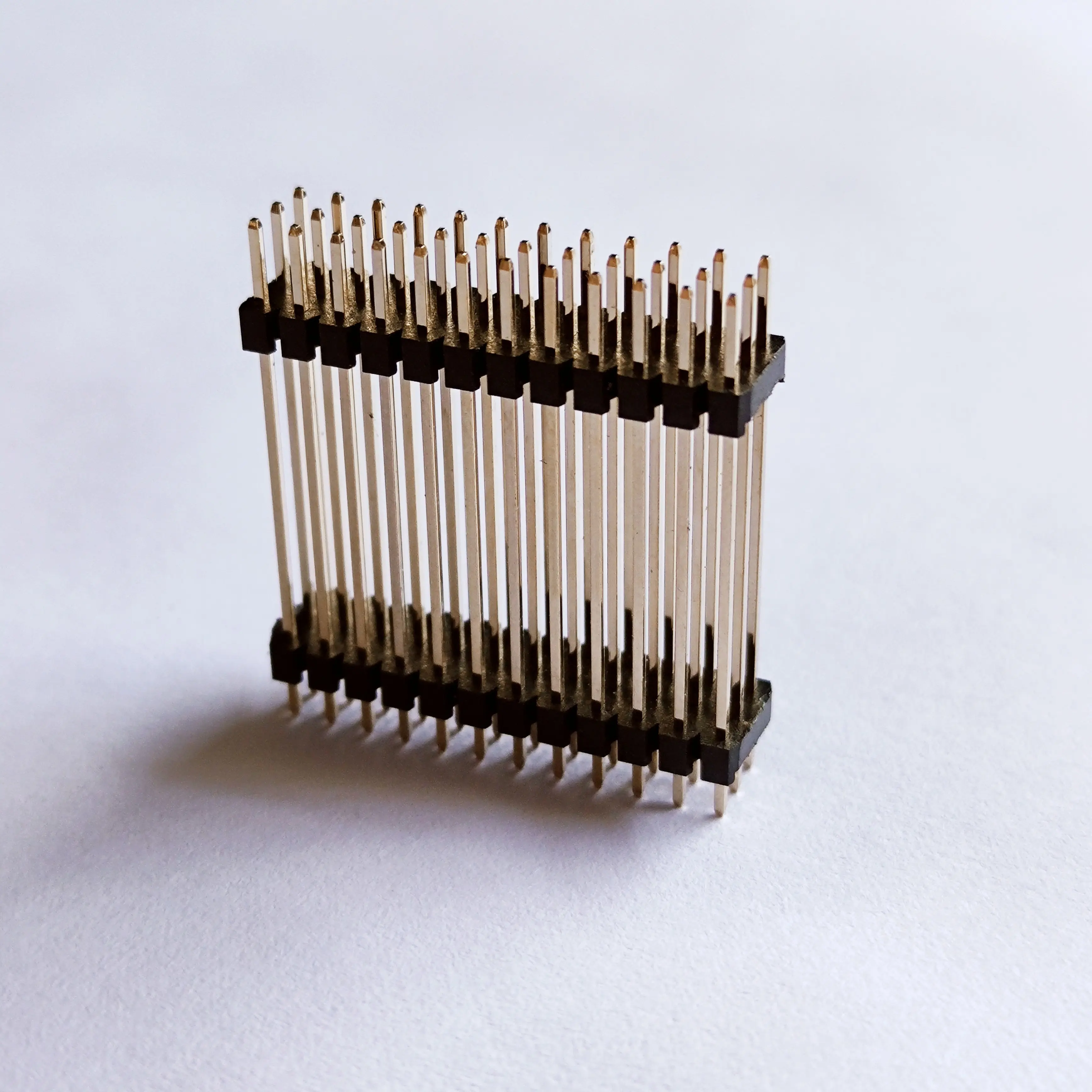 Pin header 2.0 pitch three row double plastic 3 to 120 pin connector L26.1mm