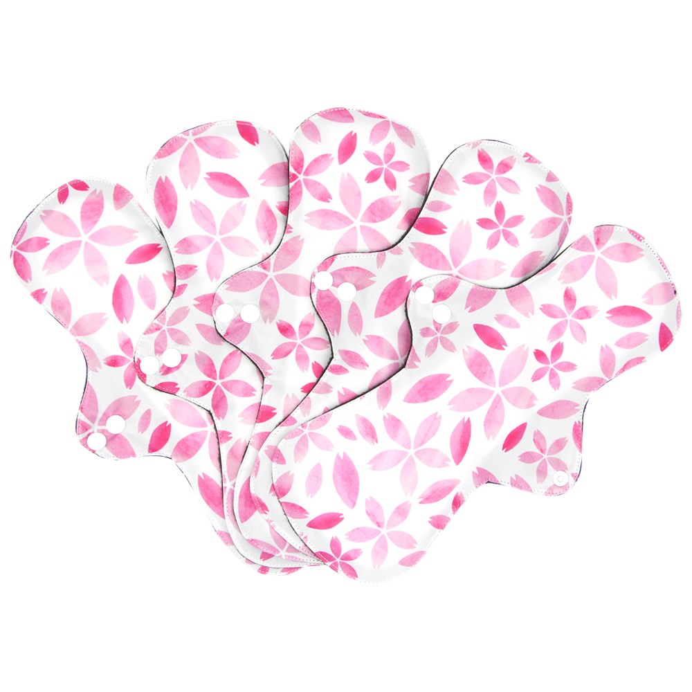 Asenappy Women Pads для менструальных органических многоразовых гигиенических прокладок, экологически чистые женские продукты