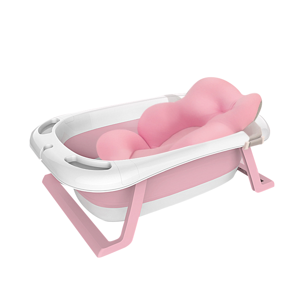 Fashion portable newborn baby bath tub plastic foldable bathtub baby