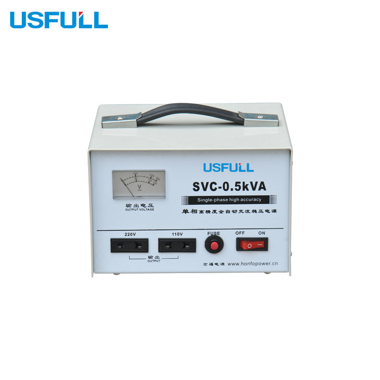Однофазный SVC автоматический регулятор напряжения