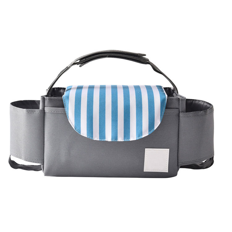 Waterproof Large Insulated Baby Bag Shoulder Messenger Bag Universal Stroller Organizer