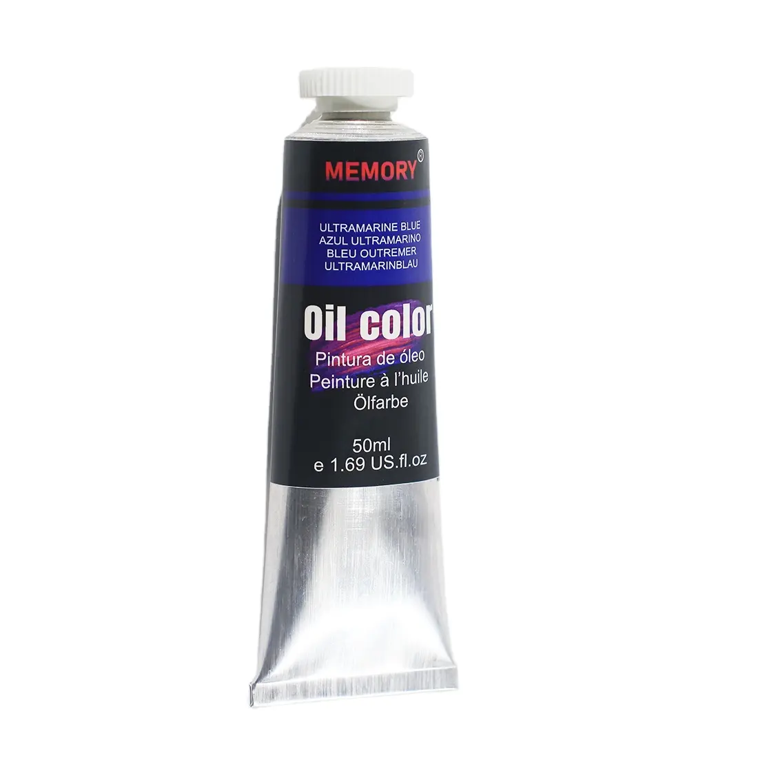 Memory brand 50ml Fine art professional aluminium tube oil paint oil color 50ml