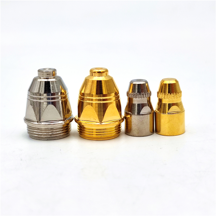 China Supplier Consumalbe High Frequency Gas P-80 Air Gun Plasma Cutting Torch Parts 1.3 1.5 P80 Nozzle Tip