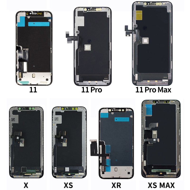 Экран для iPhone X 11 11 pro 11pro Max ЖК-дисплей с сенсорным экраном и дигитайзером в сборе для iPhone11 X XS OLED OEM ЖК-дисплей