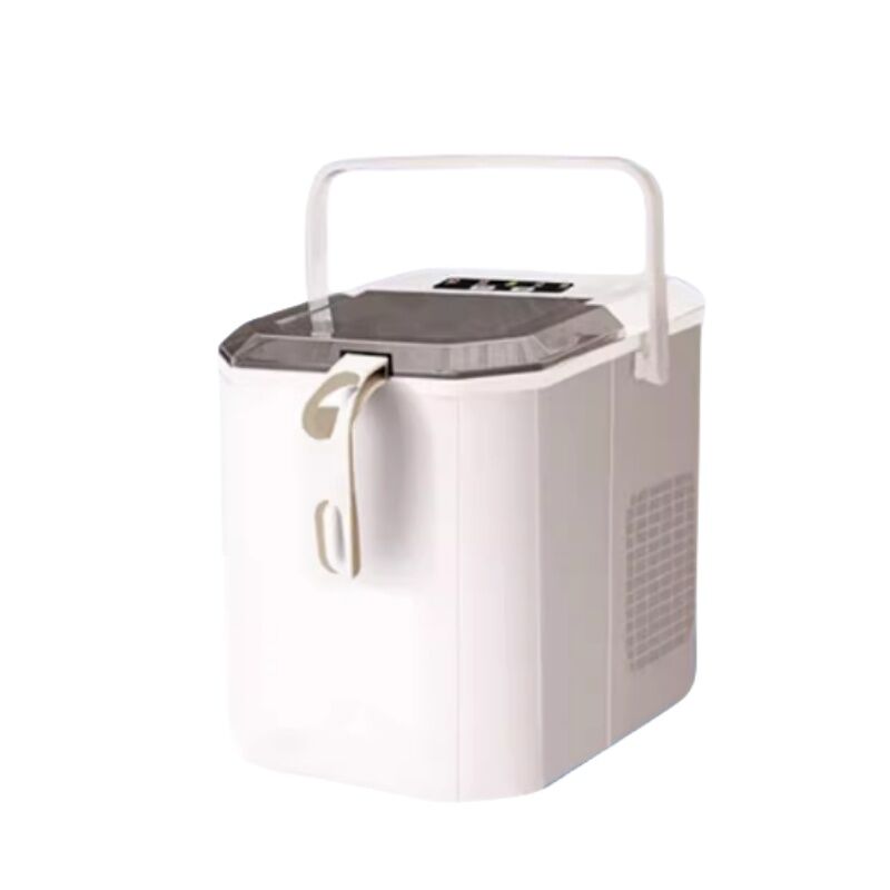 New Automatic Mini Portable Ice Maker Machine Freezer Ice Generator White Ice Maker
