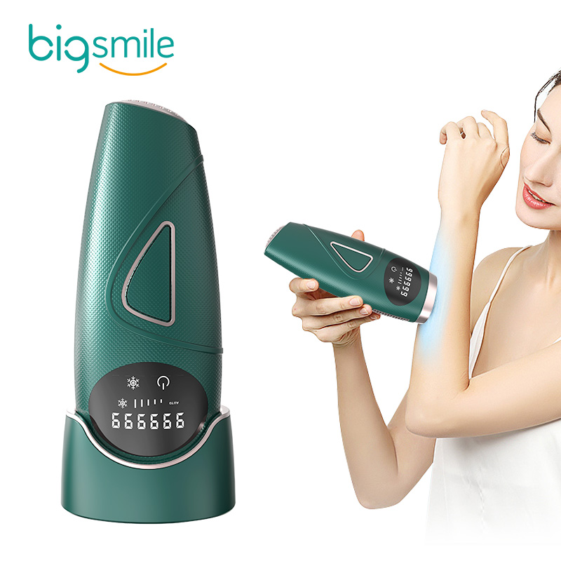 2020 Private label ce skin rejuvenation 999999 flash freezing point ice cool mini epilator ipl laser hair removal instrument