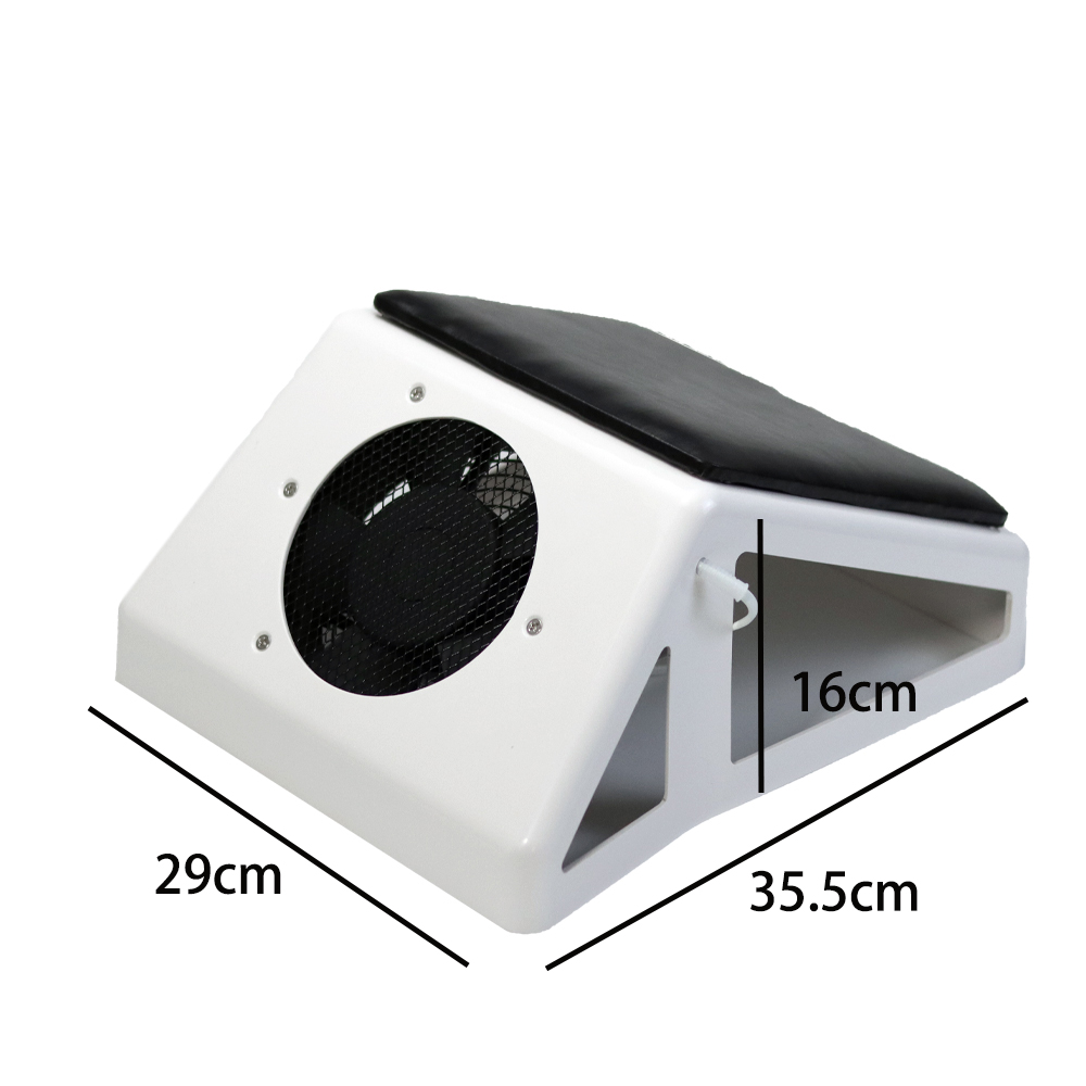 High-Power 80W Metal Desktop Vacuum Cleaner Top Selling Professional Nail Art Equipment Salon Quality Nail Dust Removal