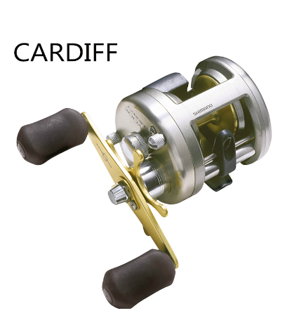 Новая Рыболовная катушка Shimano Cardiff 200A 201A 300A 301A 400A 401A для заброса приманки 4 + 1BB 5,8: 1 барабан для морской рыбалки с троллингом