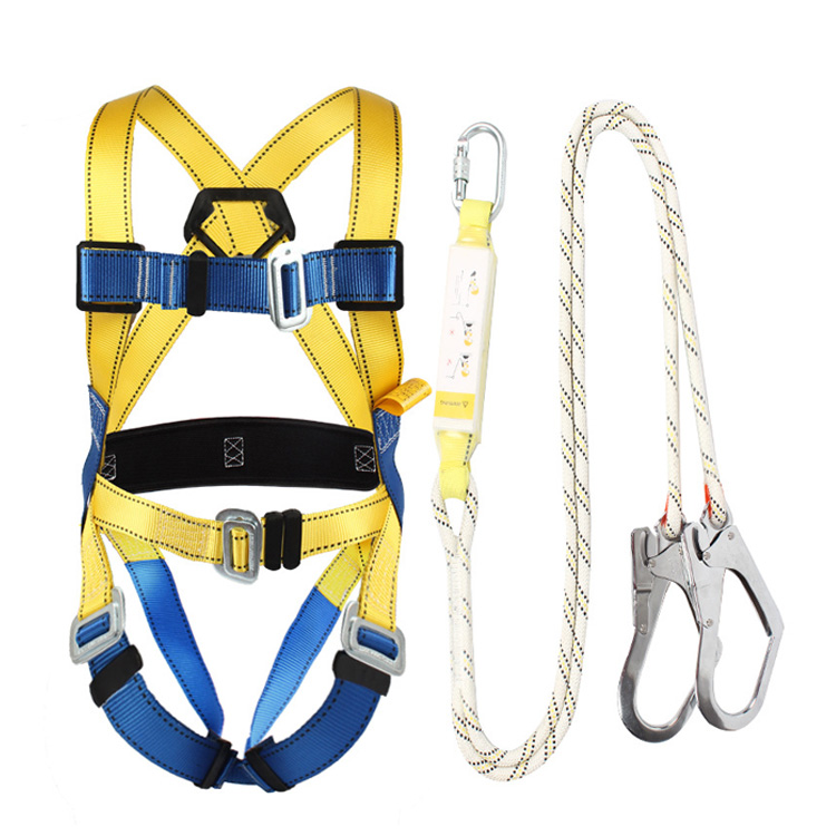 Electrical Construction Fall Protection, 5 Points Full Body Harness Safety Harness/
