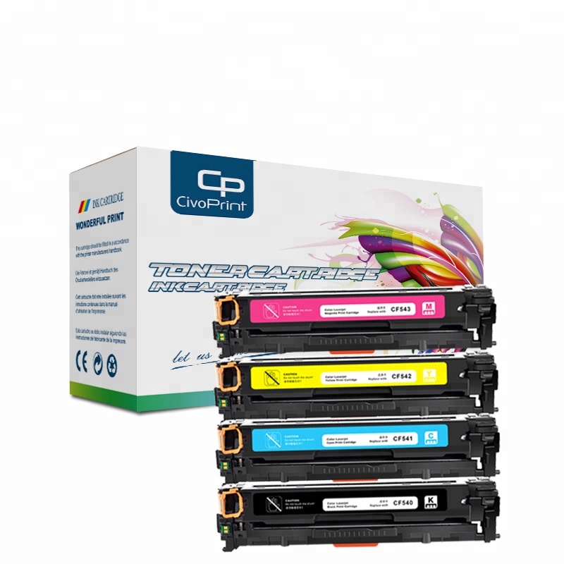 Civoprint LaserJet Pro M254 M254dw 254nw CF500A CF500 CF540A совместимый белый картридж для лазерного принтера