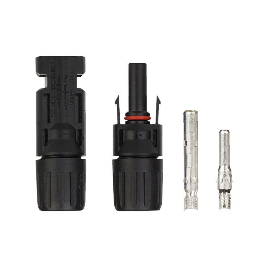 IP67 водонепроницаемый 30A DC 1000V 2.5mm2 4mm2 6mm2 Солнечная кабельный разъем для фотоэлектрической системы