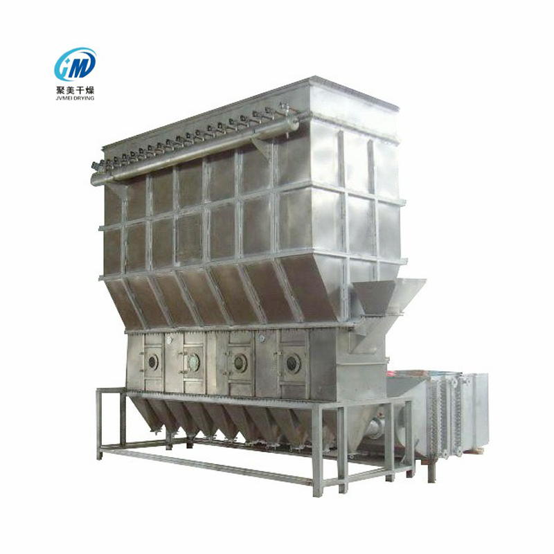 chinese Industrial high efficiency Horizontal Continuous Fluid Bed Dryer Boiling Dryer machine manufacturer