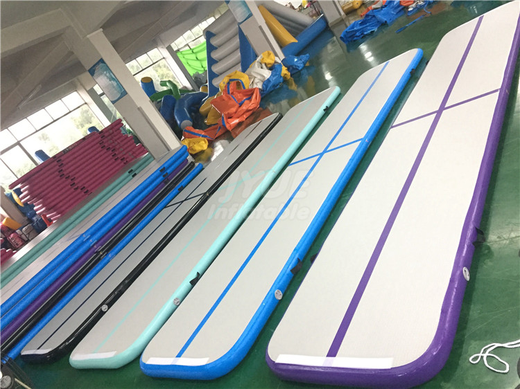 20 'футов надувные коврики Airtrick Air Track 6m коврики с электрическим воздушным насосом для домашнего использования/обучения/Черлидинга/пляжа