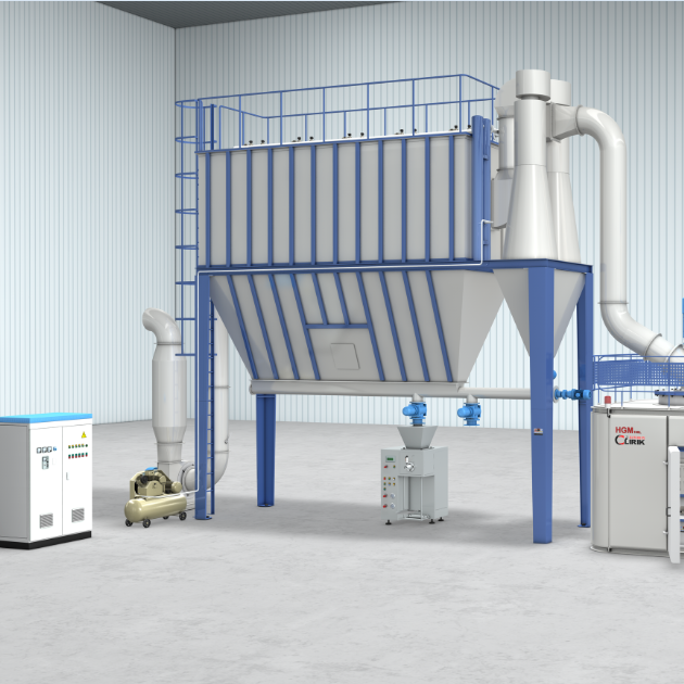 Auto Control System Superfine Powder Making Machinery Grinding Mill for calcium carbonate powder production line