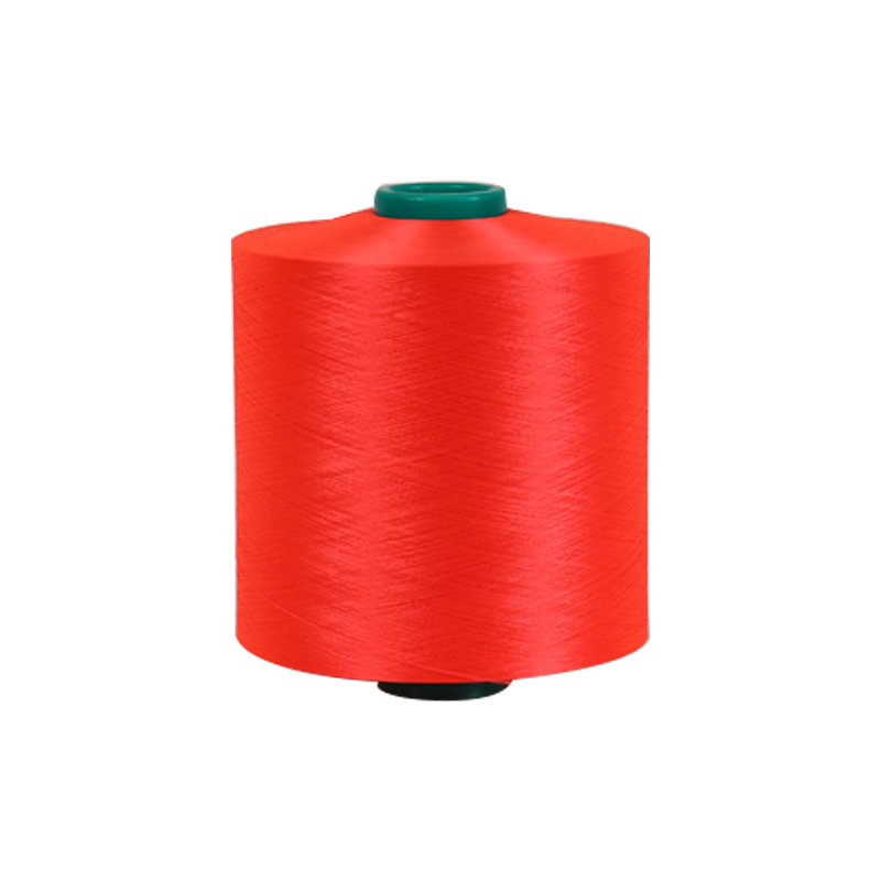 Polyester dope dyed color 150D/48F textured yarn for flyknit shoe upper material