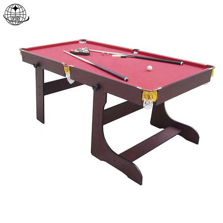 Factory Price Wholesale Portable Foldable Pool Table Snooker Billiards Table Household