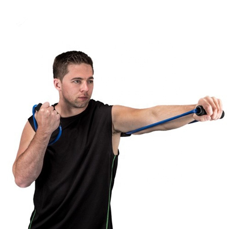 new MMA Shadow Boxing Resistance Band Rubber Speed Training Pull Rope Muay Thai Karate Crossfit Workout Power Strength Equipment