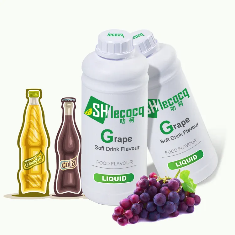Grape food flavour concentrate for soft drink confectionery dairy beverage shisha vapejuice e-liquid flavouring essence