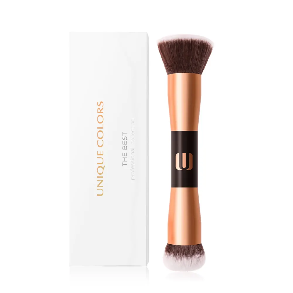 Double Head multi purpose 2 in 1blush and highlight brush makeup contour brush