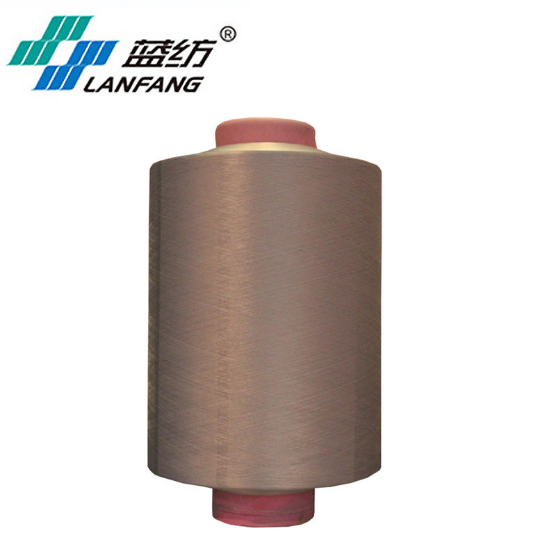 DTY 50D-600D dope dyed 100% polyester yarn, polyester texture yarn 150/48
