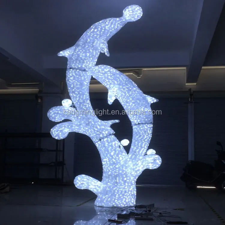 Новый дизайн, 3D украшение, светильник в виде дельфина для дайвинга, светильник с фокусировкой