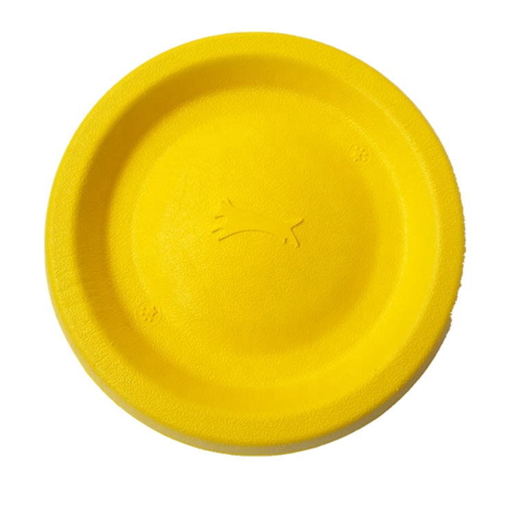 Pet Throwing Toy Soft Rubber Chew Bite Dog Flying Disc for Training