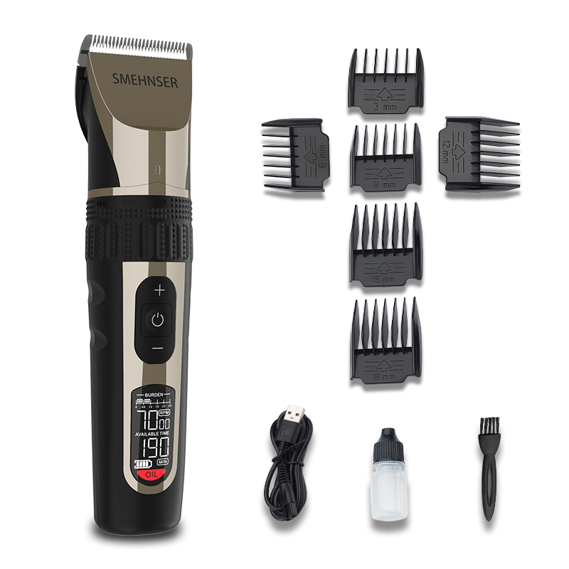 D5 SMEHNSER solo trimmer professional rechargeable electric barber cordless hair clippers for men trimer hair cutter machine