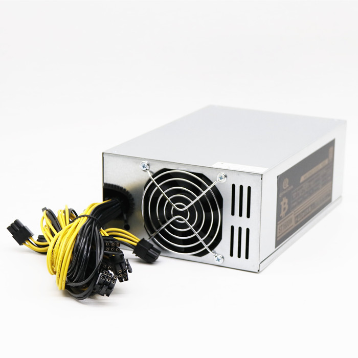 Блок цепи 1600w 1800 Вт добыча блок питания 90 Плюс Золото высокая эффективность добычи блок питания для S9 L3 + T9 A7 D3