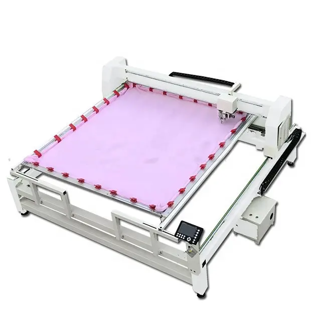 High speed computerized single needle duvet quilting sewing machine low price
