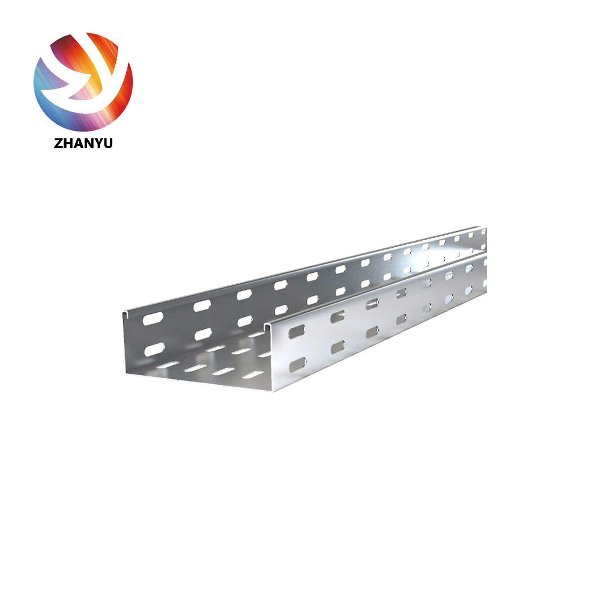 Galvanized carbon steel electrical perforated cable tray with supporting system