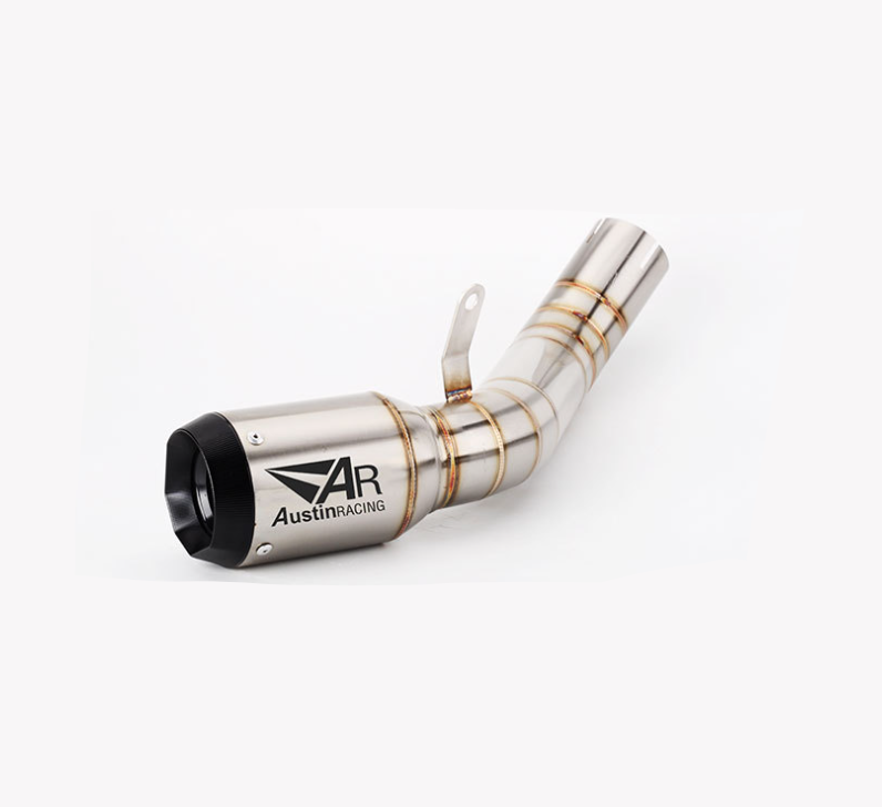 Motorcycle modified exhaust pipe muffler