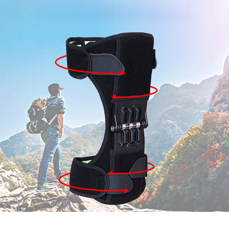 Knee Joint Booster Brace Medical Knee Brace Atabilizers Joint-supporting Knee Pad,Knee Humerus,Power-lifting Spring Force
