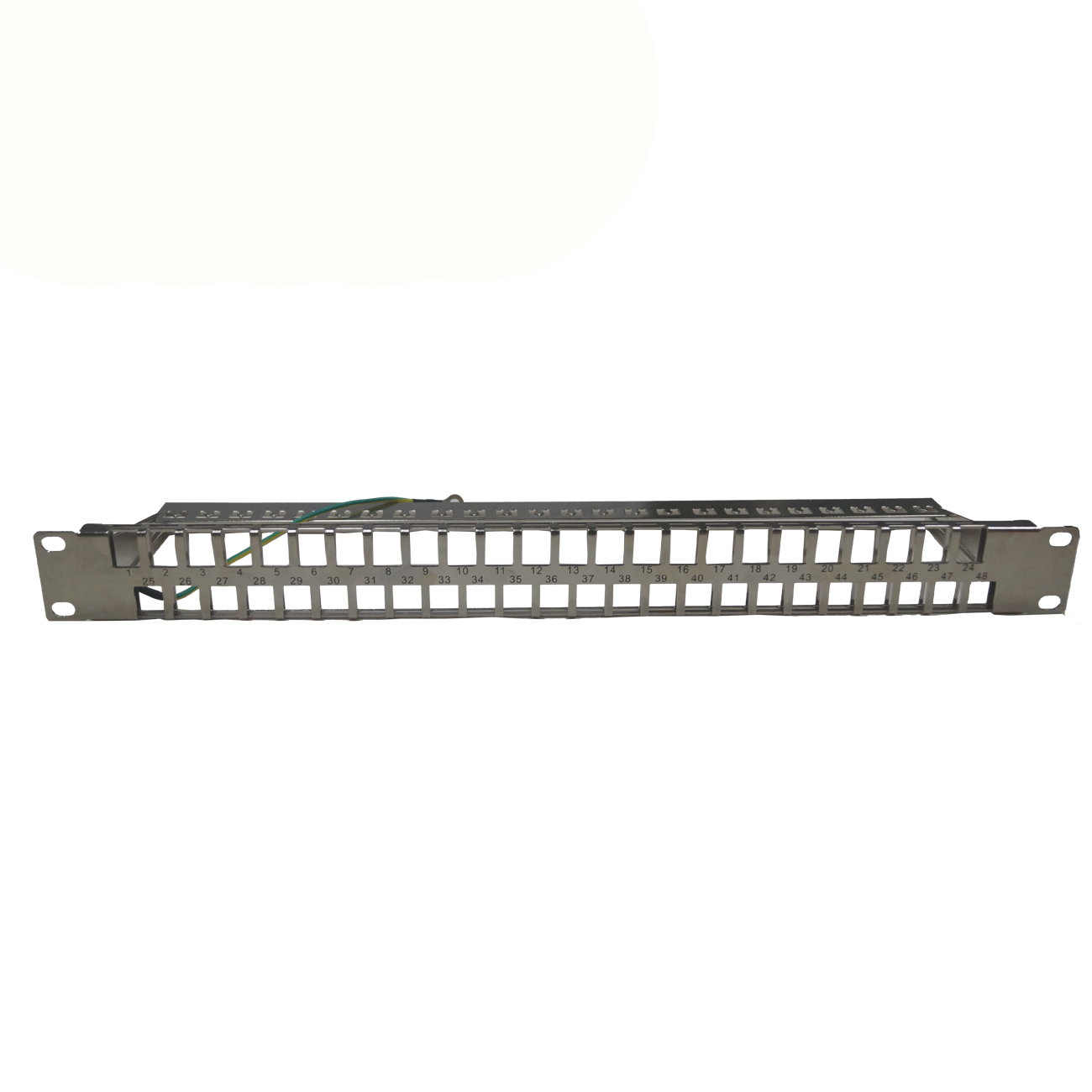 Патч-панель STP на 48 портов blank Cat7 RJ45 с разъемом keystone jack