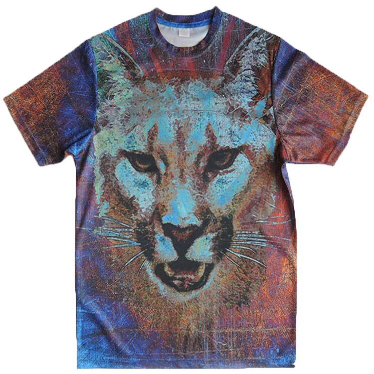 Футболка из полиэстера camiseta para sublimar blanks
