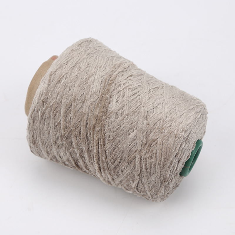 Manufacture Soft comfortable Recycled Yarn Polyester Material 100% Polyester Chenille Yarn for Hat Blanket Fabric