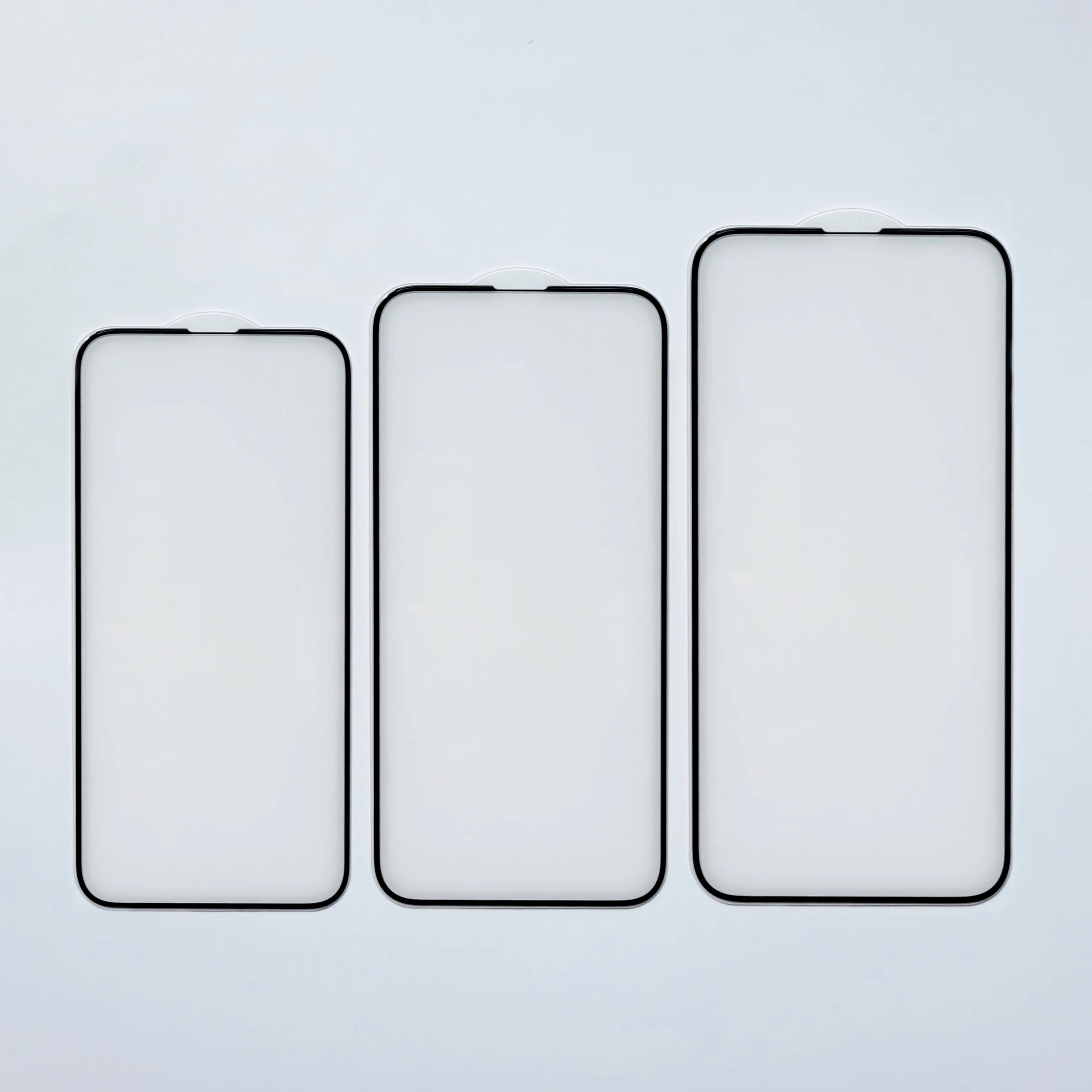 2021 New Model 9H 2.5D Full Glue Cover Silk Print Tempered Glass Film Screen Protector For iPhone 11 12 13 Pro Max